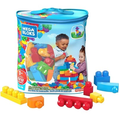 SACCA ECO 60 PEZZI COSTRUZIONI MEGA BLOKS CYP67