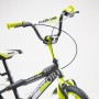 BICICLETTA PER BAMBINI 16" BMX FLASH LINE CON PARAFANGHI, COPRICATENA E MOVIMENTI SFERA FLA16