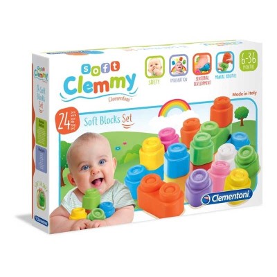 SOFT CLEMMY 24 MATTONCINI CLEMENTONI 14707