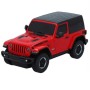 VEICOLO RADIOCOMANDATO JEEP WRANGLER RUBICON ROSSO RASTAR 549945