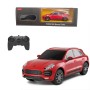 VEICOLO RADIOCOMANDATO PORSCHE MACAN TURBO ROSSO RASTAR 549941