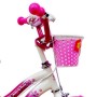 BICICLETTA PER BAMBINI 12" BUTTERFLY CON CESTINO, PORTABAMBOLE E MOVIMENTO SFERA BU12/2