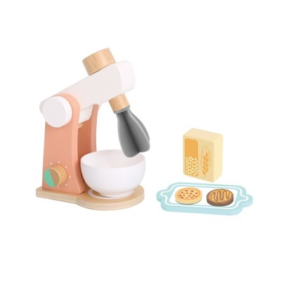 SET MIXER ROBOT DA CUCINA IN LEGNO TOOKY TOY TF842