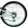 BICICLETTA 26" ROCKIN BIAMMORTIZZATA CON SOSPENSIONE REGOLABILE E CAMBIO SHIMANO 21 VEL BTB26