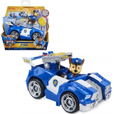 PERSONAGGIO CHASE CON VEICOLO DELUXE PAW PATROL THE MOVIE SPIN MASTER 30063