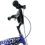 BICICLETTA PER BAMBINI 16" BMX BLU CON PARAFANGHI, BORRACCIA E MOVIMENTI SFERA BM16