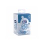 BIBERON STEP-UP 1, CON TETTARELLA INCLINATA, ANELLI IN RILIEVO, VALVOLA ANTICOLICHE E BASE AMPIA E SOFFICE, CHICCO 150 ML