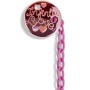 CLIP PREMIUM PORTA CIUCCO GIRL ORO E FUCSIA SUAVINEX 302430