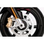 MOTO ELETTRICA PER BAMBINI APRILIA DORSODURO 900 ROSSA 12 V SUONI, LED, SED.PELLE, RUOTE EVA/2