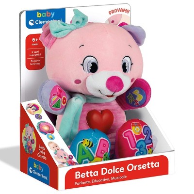 PELUCHE BETTA DOLCE ORSETTA INTERATTIVO CLEMENTONI 17399 (ITA)