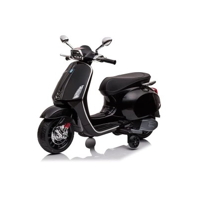 MOTO ELETTRICA PER BAMBINI VESPA PIAGGIO SPRINT NERA 12V ING. MP3, USB E MICROSD LT941