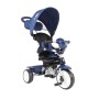 TRICICLO COMFORT AZZURRO EVOLUTIVO 3 IN 1 CON RUOTE EVA QPLAY 300.02