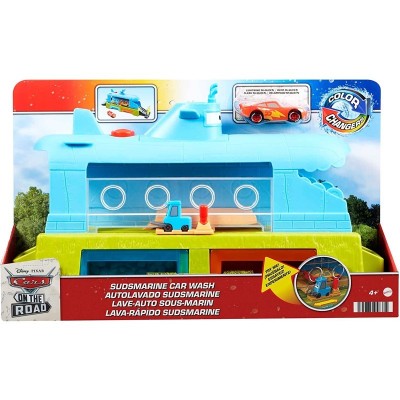 PISTA PLAYSET AUTOLAVAGGIO DELLA BALENA DISNEY CARS MATTEL HGV70