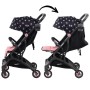 PASSEGGINO COMPATTO CASSY DISNEY MINNIE CON SCHIENALE REGOLABILE NANIA 0040214