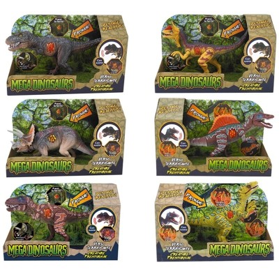 DINOSAURI ELETTRONICI CON FERITA CON SUONO MEGA DINOSAURSTOYS GARDEN 27504