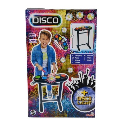 - SET DRUM MACHINE DISCO LIGHT CON SUONI, FUNZIONE DI REGISTRAZIONE E LUCI SIMBA 106834103