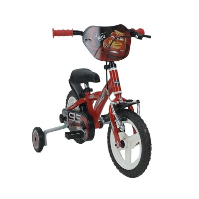 BICICLETTA PER BAMBINI 12" DISNEY CARS CON 1 FRENO E FRONTALINO HUFFY 120125120