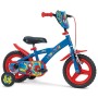 BICICLETTA PER BAMBINI 12" MARVEL SPIDERMAN SPIDEY CON 1 FRENO E FRONTALINO HUFFY 120125115