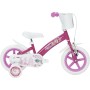 BICICLETTA PER BAMBINI 12" PRINCIPESSE DISNEY CON 1 FRENO E CESTINO HUFFY 120125105