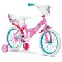 BICICLETTA PER BAMBINI 16" DISNEY MINNIE CON 2 FRENI E CESTINO HUFFY 120165110