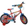 BICICLETTA PER BAMBINI 16" SPIDER CON BORRACCIA, 2 FRENI, MOVIMENTI A SFERA REGINA GQN 2085