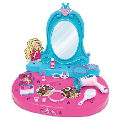 PLAYSET BARBIE SPECCHIERA 40 CM CON 10 ACCESSORI DECAR 2125