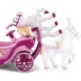 CARROZZA ELETTRICA PER BAMBINI PRINCIPESSE DISNEY CON CAVALLO, CON SUONI E PORTA BEVANDE HUFFY 100050301