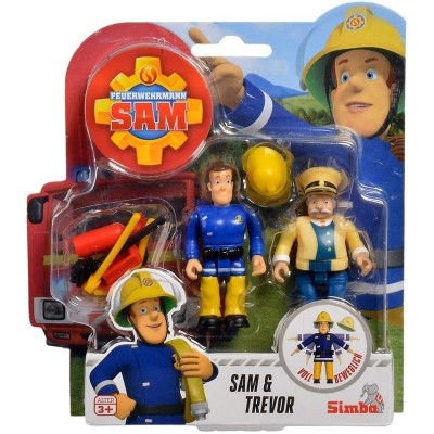 BLISTER 2 PERSONAGGI SAM E TREVOR 7,5 CM CON ACCESSORI SAM IL POMPIERE SIMBA 109251043038