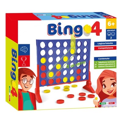 BINGO 4 GIOCO DI SOCIETÀ UNOGIOCHI 201 (ITA)