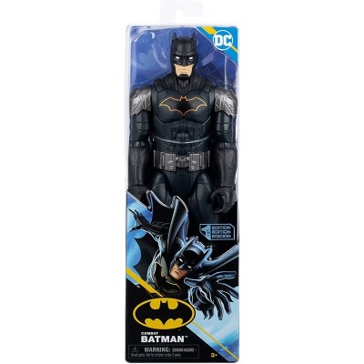 PERSONAGGIO DC COMICS BATMAN 30 CM BATMAN COMBACT GRIGIO ARTICOLATO SPIN MASTER 6055697