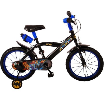 BICICLETTA PER BAMBINI 16" CON PARAFANGHI DC COMICS BATMAN VOLARE 21753