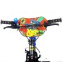 BICICLETTA PER BAMBINI 16" CON PARAFANGHI DC COMICS BATMAN VOLARE 21753