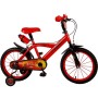 BICICLETTA PER BAMBINI 16" CON PARAFANGHI DISNEY CARS VOLARE 21750