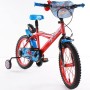 BICICLETTA PER BAMBINI 16" CON PARAFANGHI MARVEL SPIDERMAN VOLARE 21751