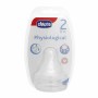 SET 2 TETTARELLE PHYSIOLOGICAL IN SILICONE FLUSSO REGOLARE 4M+ CHICCO 81628