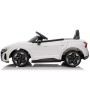 AUTO ELETTRICA PER BAMBINI AUDI ETRON BIANCA 12V CON PORTIERE APRIBILI, MP3, LUCI E SUONI