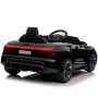 AUTO ELETTRICA PER BAMBINI AUDI ETRON NERO 12V CON PORTIERE APRIBILI, MP3, LUCI E SUONI