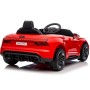 AUTO ELETTRICA PER BAMBINI AUDI ETRON ROSSO 12V CON PORTIERE APRIBILI, MP3, LUCI E SUONI