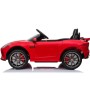 AUTO ELETTRICA PER BAMBINI JAGUAR F-TYPE ROSSA R/C 12V ING. MP3, LED PORTIERE APRIBILI LT894