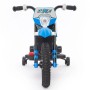 MOTO ELETTRICA PER BAMBINI MOTO CROSS BLU 6V CON LUCI E SUONI BABY CAR