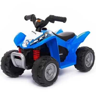 QUAD ELETTRICO PER BAMBINI MINI QUAD HONDA BLU CON LUCI E SUONI