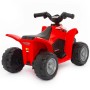 QUAD ELETTRICO PER BAMBINI MINI QUAD HONDA ROSSA CON LUCI E SUONI