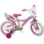 BICICLETTA PER BAMBINI 16" FANTASY CON 2 FRENI E CESTINO TOIMSA 16221