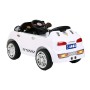 AUTO ELETTRICA PER BAMBINI MINI CAR BIANCA CON TELECOMANDO, 2 MOTORI ING. MP3, E LED/2