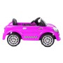 AUTO ELETTRICA PER BAMBINI MINI CAR ROSA CON TELECOMANDO, 2 MOTORI ING. MP3, E LED/2