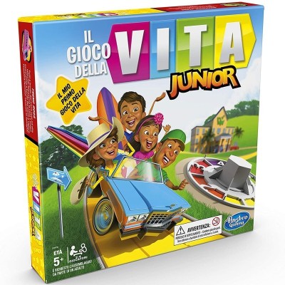 IL GIOCO DELLA VITA JUNIOR GIOCO DI SOCIETÀ HASBRO E6678 (ITA)