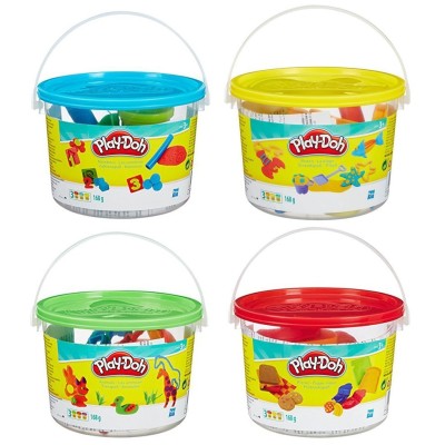 MINI SECCHIELLO CON VASETTI E SAGOME PLAYDOH PASTA DA MODELLARE HASBRO 23414