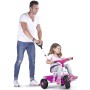 TRICICLO BABY TRIKE 2 IN 1 ROSA CON MANICO PARENTALE FMS 800012811