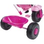 TRICICLO BABY TRIKE 2 IN 1 ROSA CON MANICO PARENTALE FMS 800012811