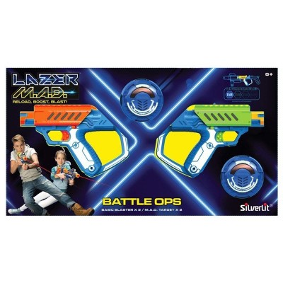 DUAL KIT LAZER MAD CON 2 BLASTER SILVERLIT 86845